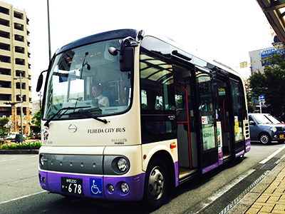 藤枝駅→藤枝市立総合病院（藤枝市路線バス 善左衛門線）